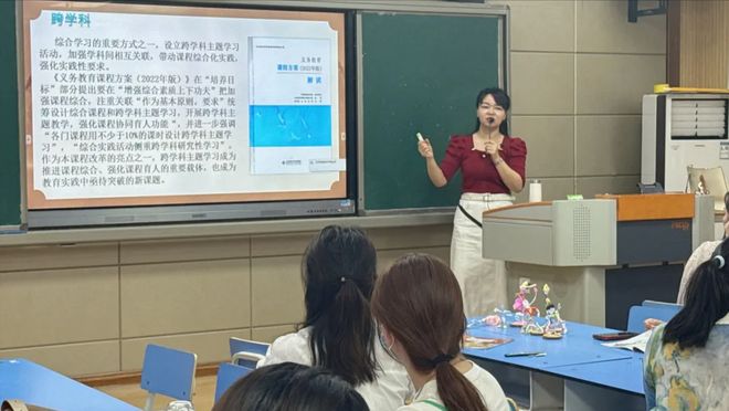 九游会J9官网入口阜阳阜南：初中美术跨学